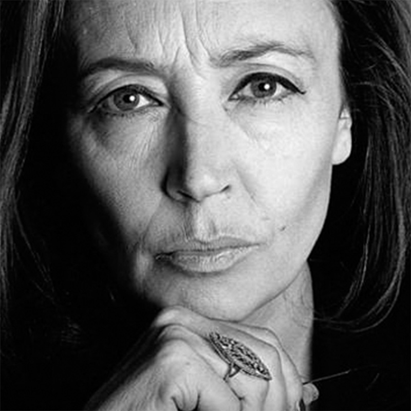 Oriana Fallaci, un cappello pieno di ciliegie