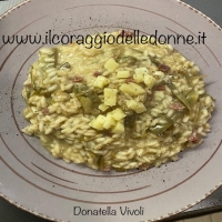 Risotto ai carciofi alla Garibaldi