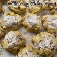 Biscotti morbidi di mele ubriache