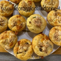 Muffin di tonno e fagioli