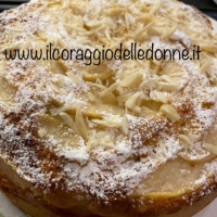 Torta mandorle e pere