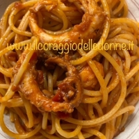 Spaghetti con i moscardini