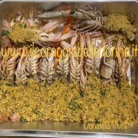 Scampi &#039;&#039;ammuttunati&#039;&#039; al profumo di limone